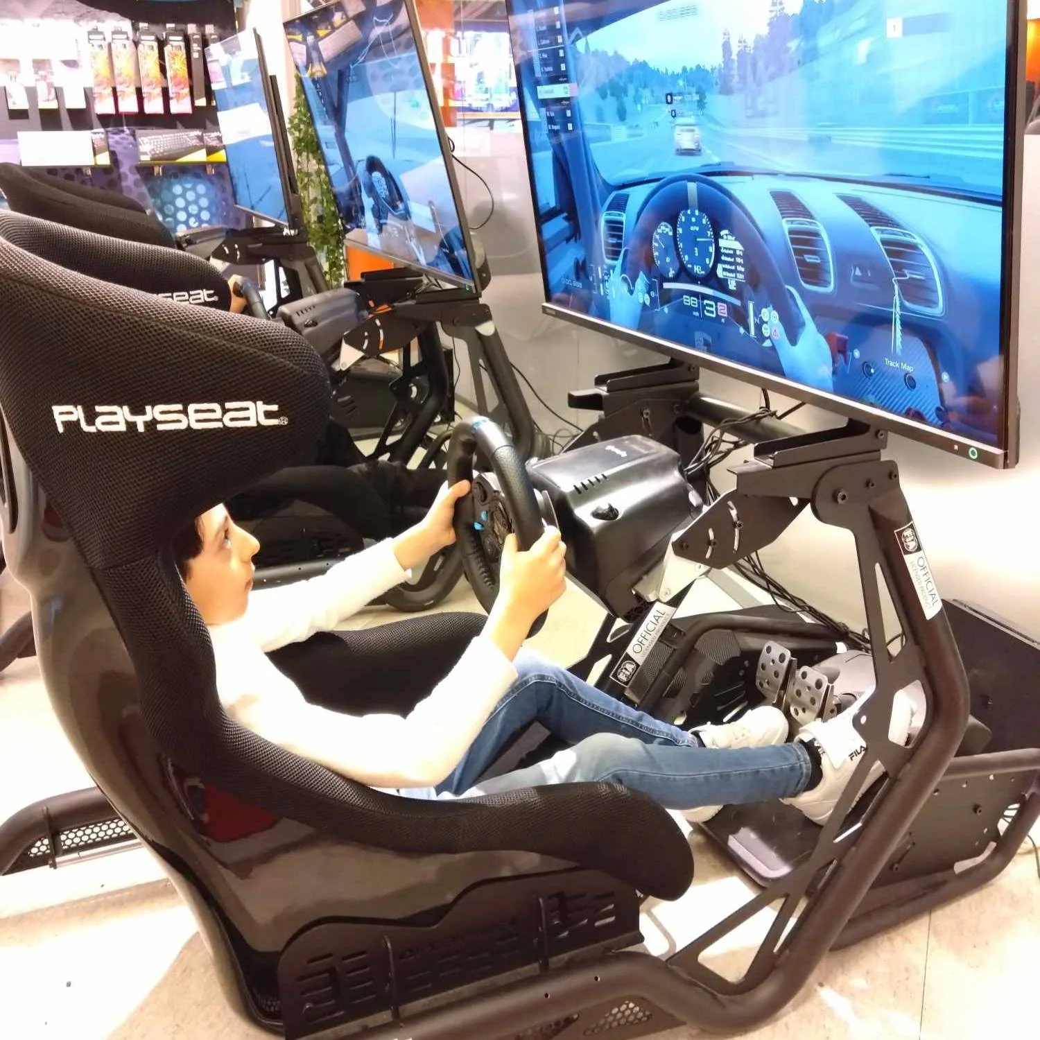 Racingstationer hos Gameffect